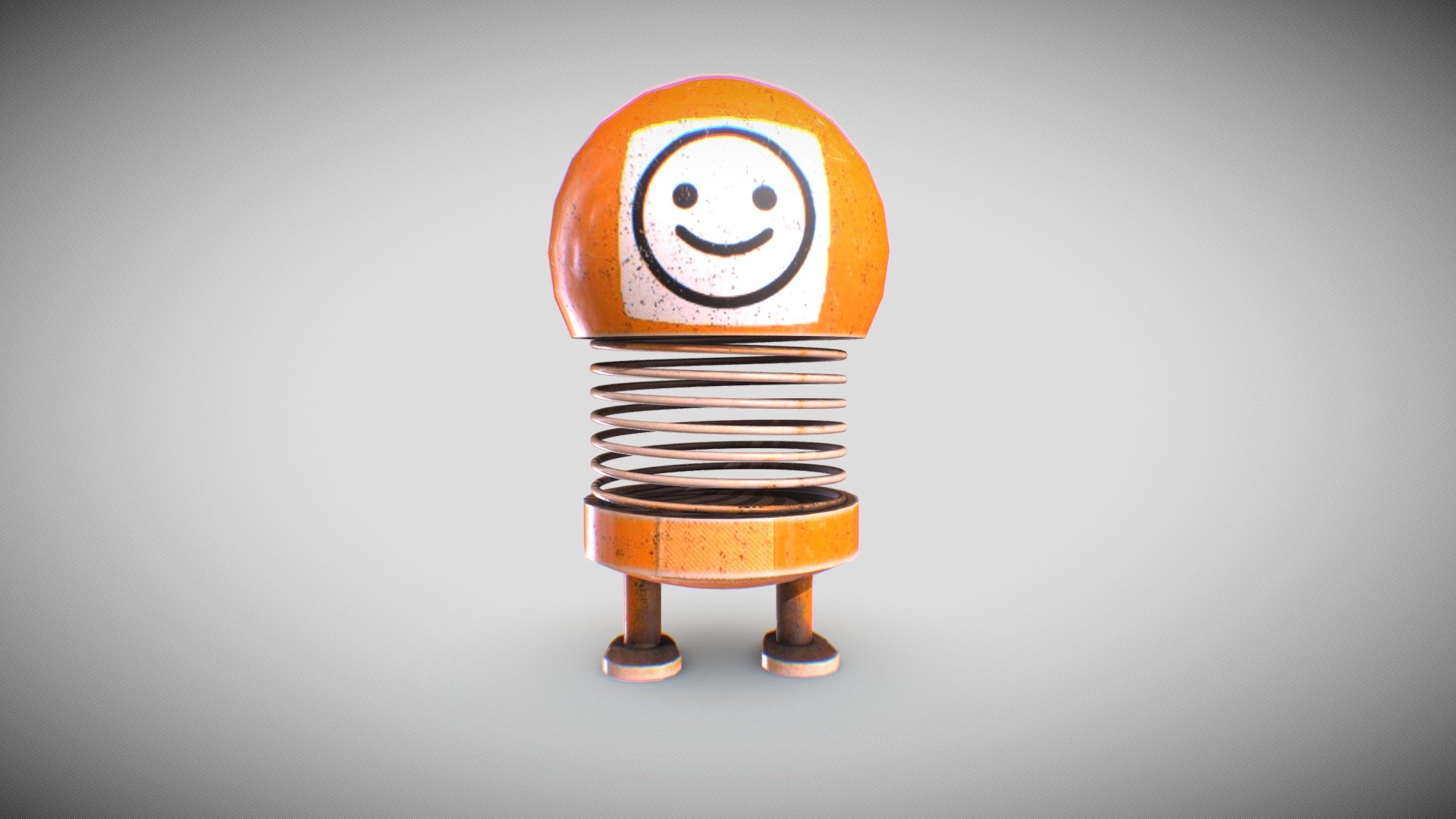 Emoticon/Emoji Spring PBR Version - Buy Royalty Free 3D model by Nandur ...