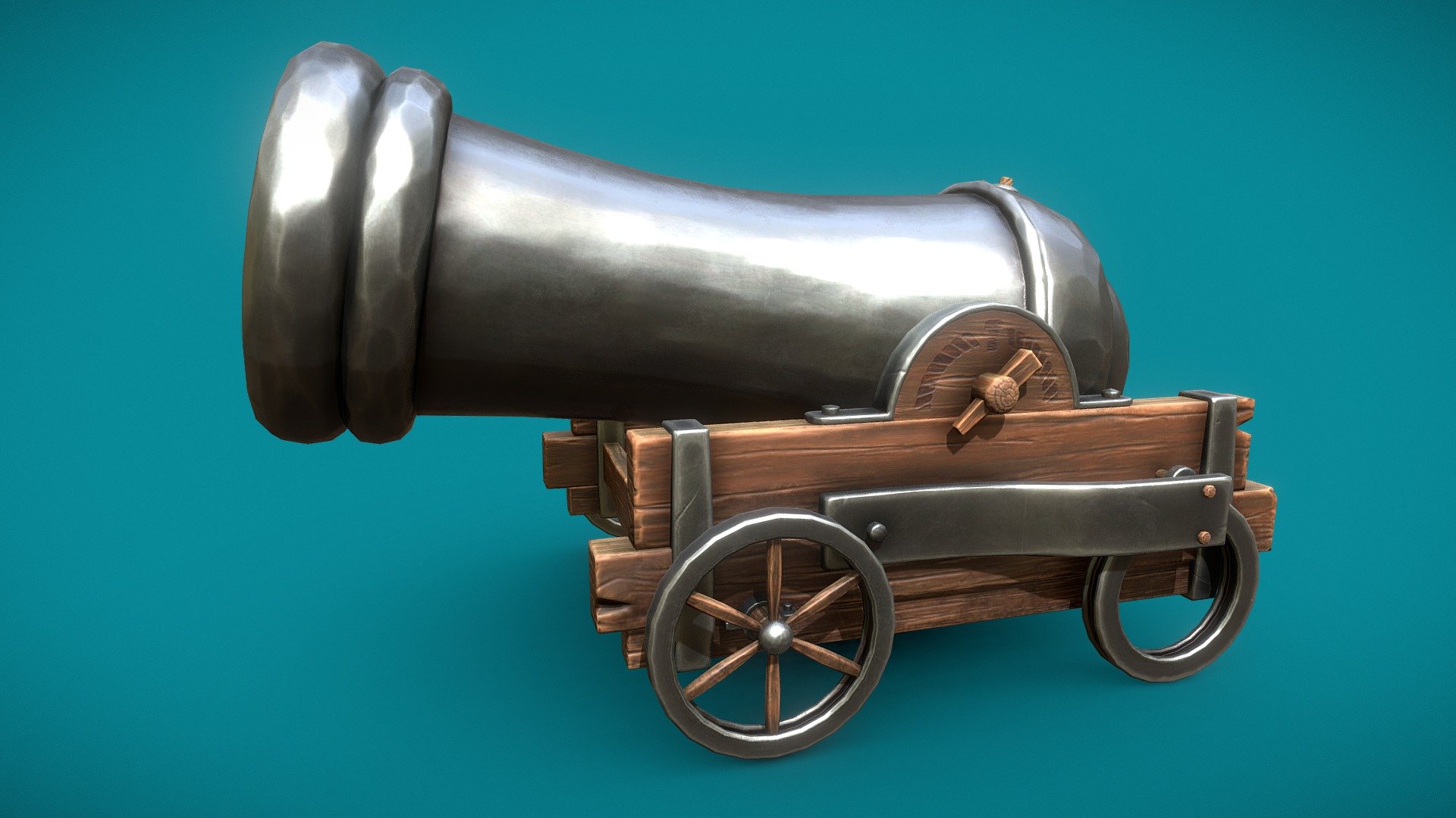 Stylized cannon - Buy Royalty Free 3D model by Aartee [abed132 ...