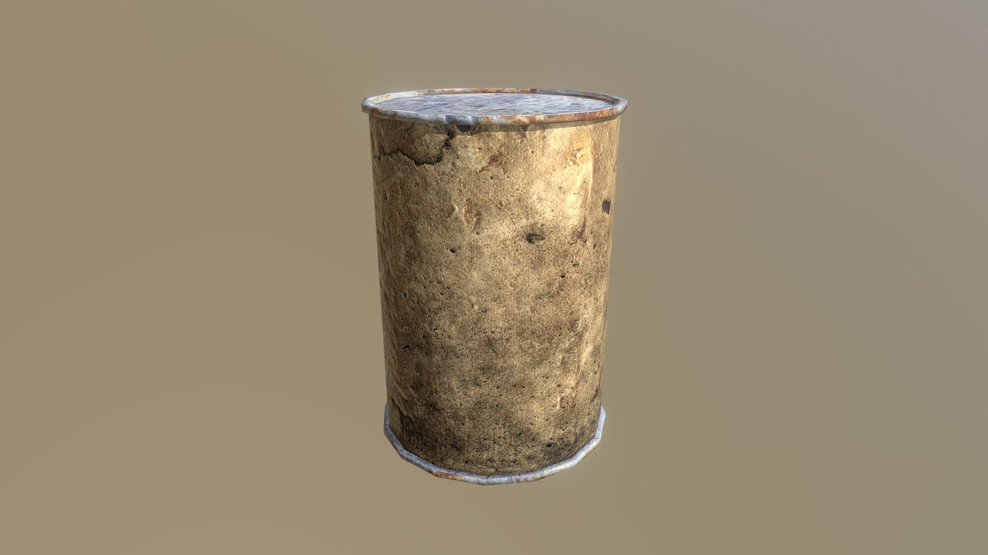 Unlabeled Soup Can - 3D model by 3DOToole [abedd66] - Sketchfab