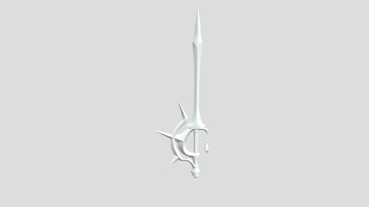 Stylized Weapon 3D Model