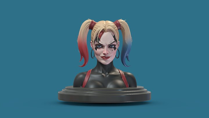 Harley Quinn 3D Model