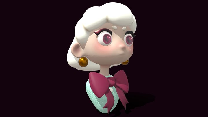 Cartoon Character 3D Model