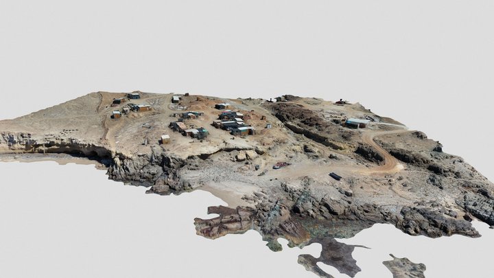 Caleta Las Guaneras 3D Model