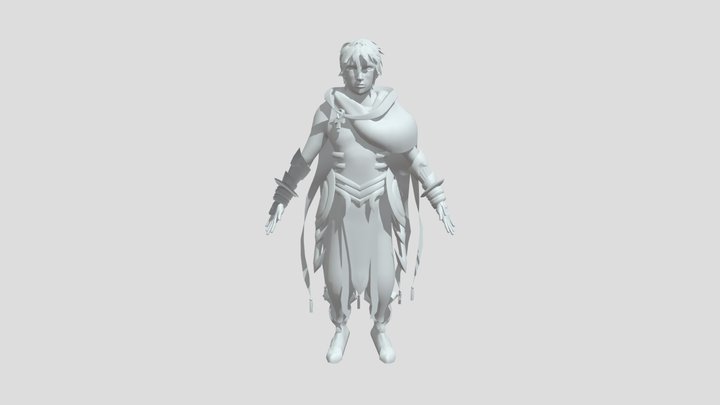 CA1 Male Character 3D Model