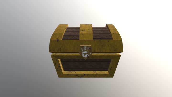 cofre del tesoro 3D Model