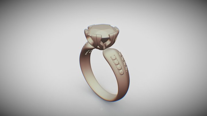 DIAMOND RING 3D Model