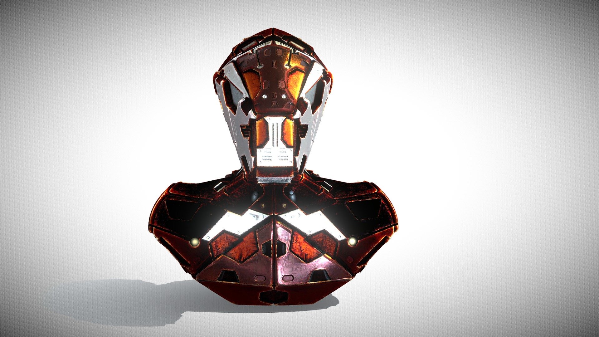 Robot Bust 2 — Sketchfab embed 3D viewer