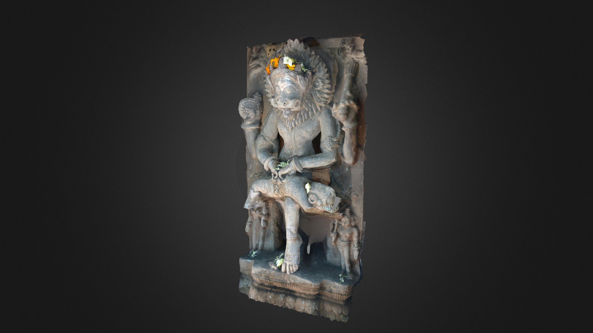 Nrusingha from Dadhibamanapura - 3D model by Prateek Pattanaik ...