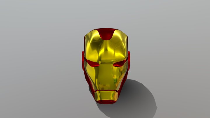 Iron Man helmet 3D Model