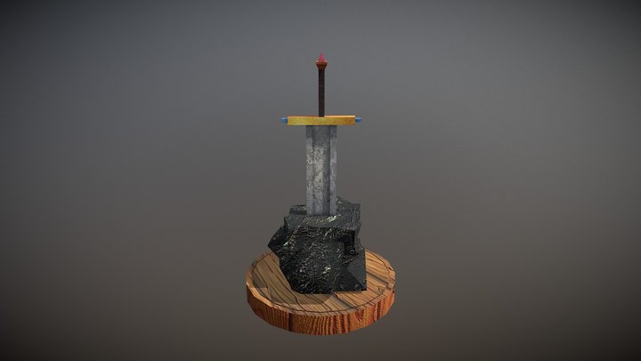 Espada-Roca_DiegoCano 3D Model
