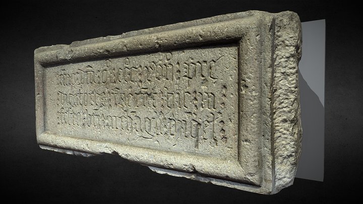 Làpida commemorativa (ca. 1317) 3D Model