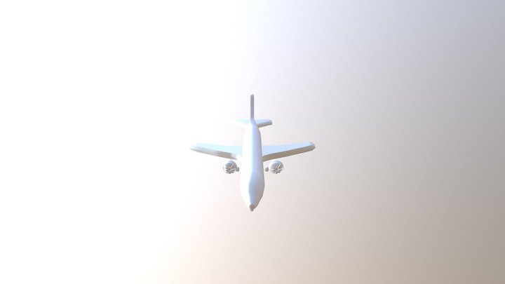 Airport Plane 3D Model