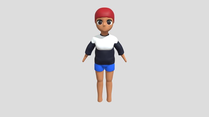 스타메이킹2 캐릭터 디자인 3D Model