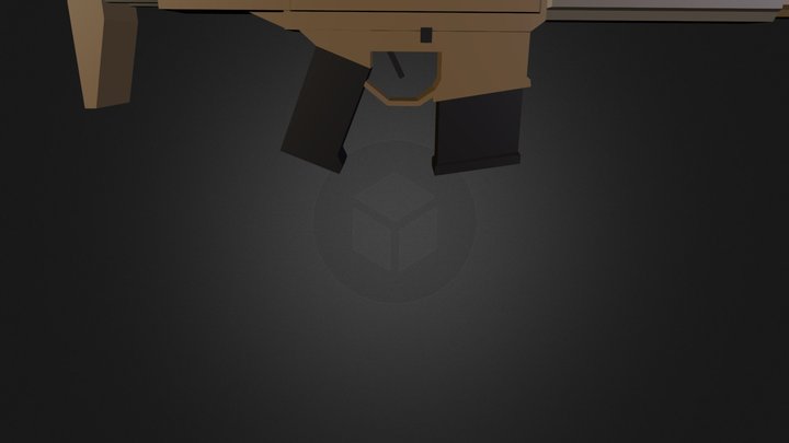 Unturned Model Concept - AAC HoneyBadger 3D Model