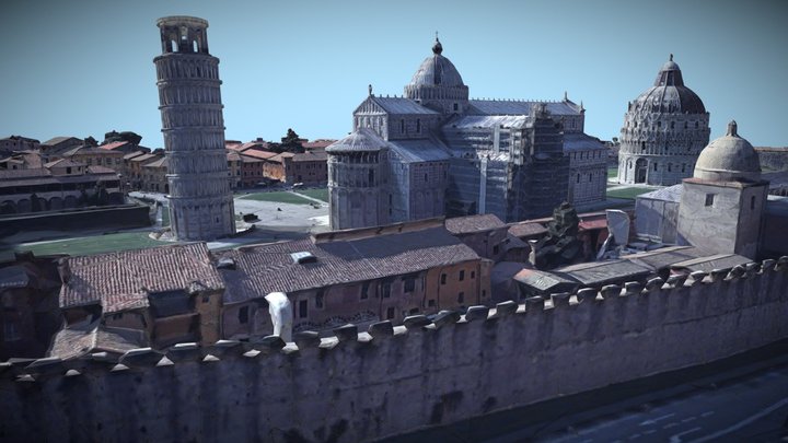 Leaning Tower, Pisa, Italy – Kostenloses 3D-Modell STL