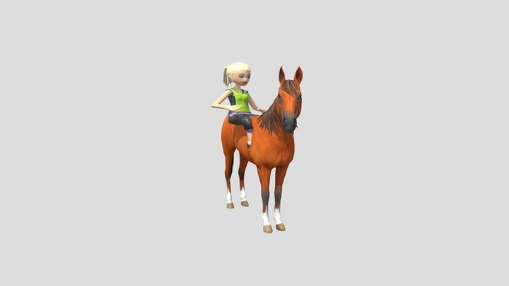 Horse 3D Model