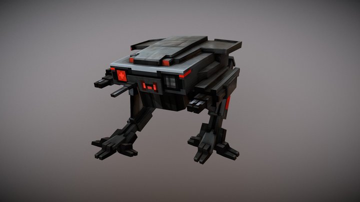Lastcraft - Robo Chicken 3D Model