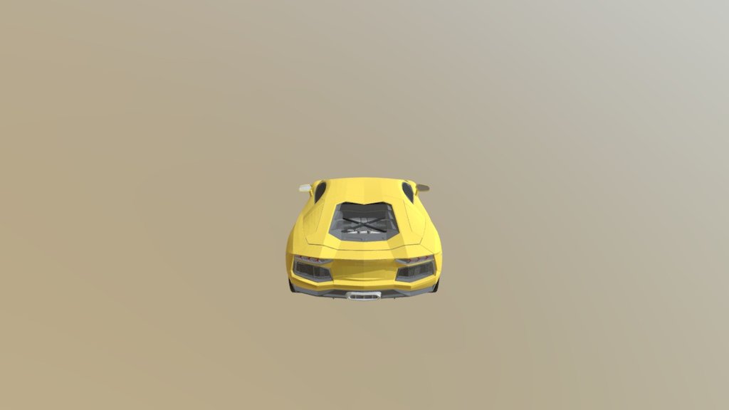 Lamborghini+ Aventador - 3d Model By Choisb [abf78bd] - Sketchfab