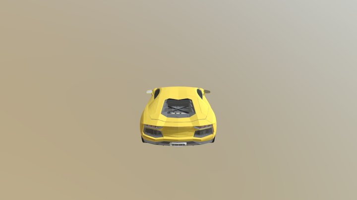 Lamborghini+ Aventador 3D Model