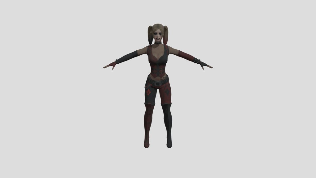 Injustice gods among us Harley Quinn Arkham City