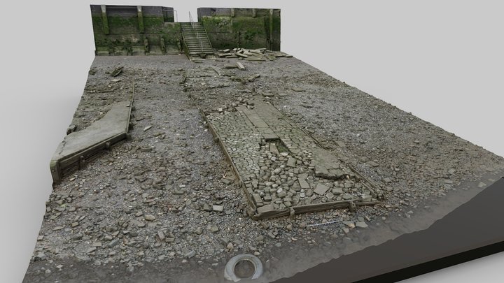 Horsleydown Old Stairs And Causeway – Kostenloses 3D-Modell STL