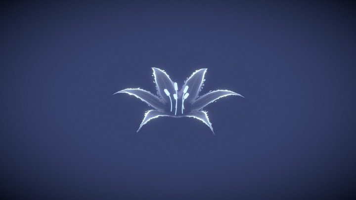 Frost Flower 3D Model
