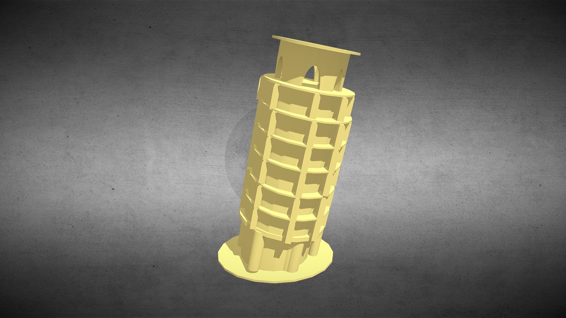 Leaning Tower of Pisa - Download Free 3D model by sec21ad069 [abfca0d ...