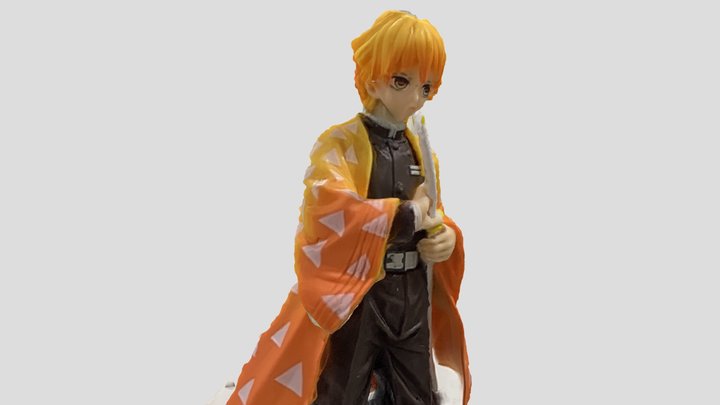 Zenitsu Agatsuma – 3D Scanned Collectible 3D Model