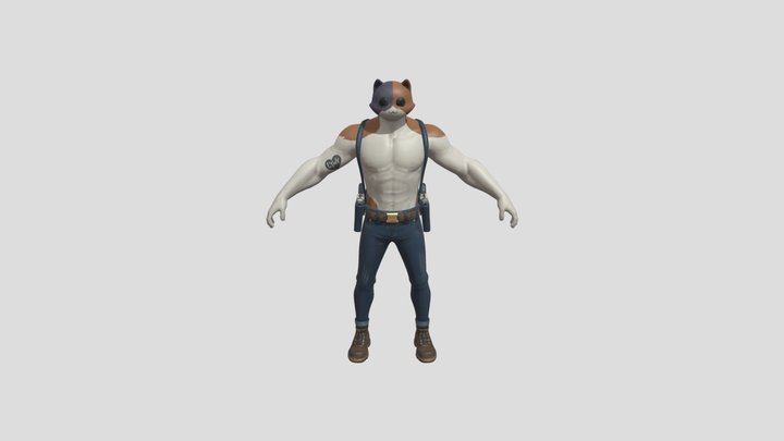 Meowscles 3D Model