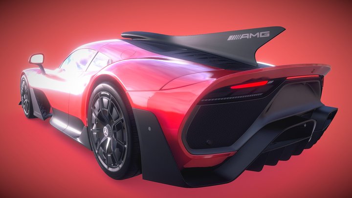 Mercedes Amg One – Modello 3D gratuito STL