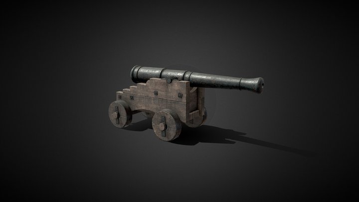 Canon game ready asset 3D Model
