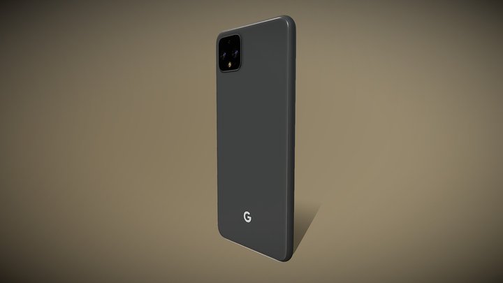 Google Pixel 4XL smartphone 3D Model