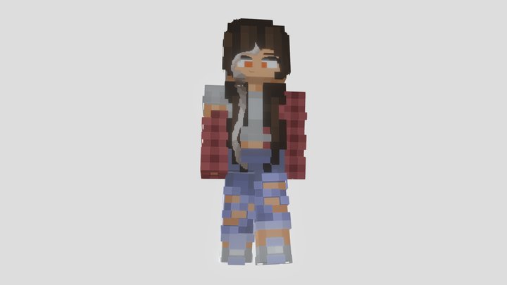Minha skin Minecraft-FNAF 3D Model