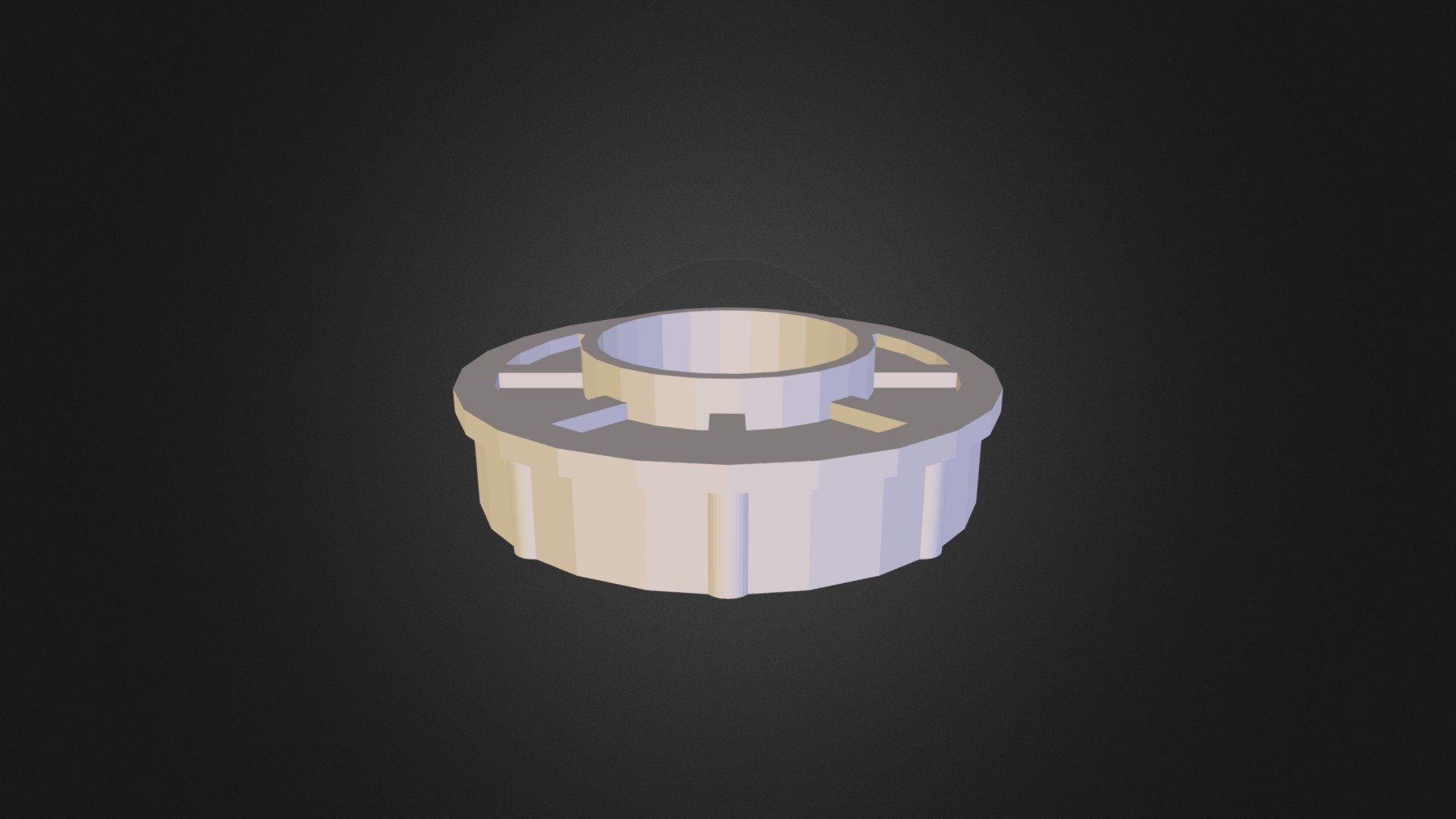 Torsion Spring spacer bearing 3D model by 3dindustries [ac01ec4
