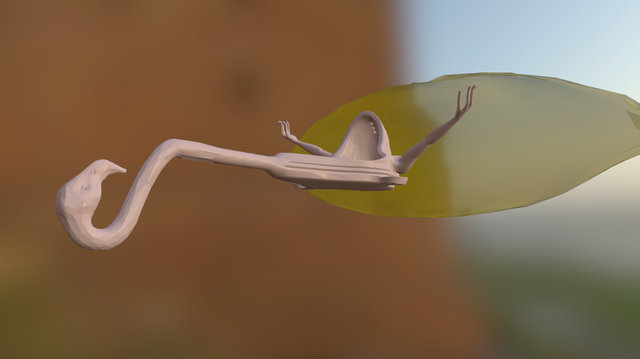 Flamingurinal 3D Model