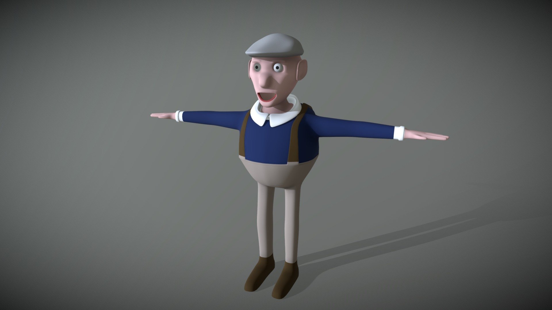 Old Man - 3D model by tvasquez [ac02442] - Sketchfab