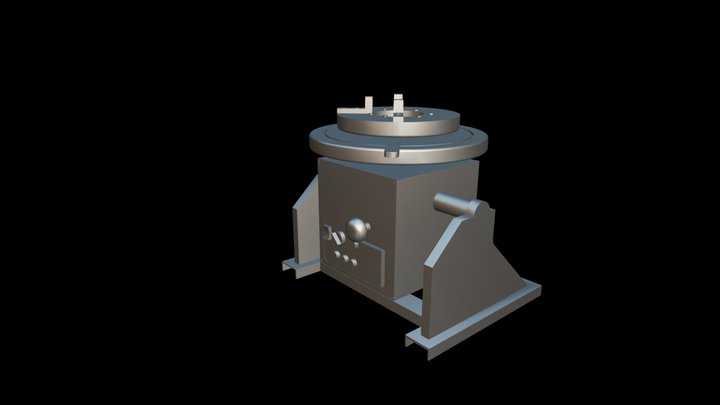 вращатель вертикальной осью 3D Model