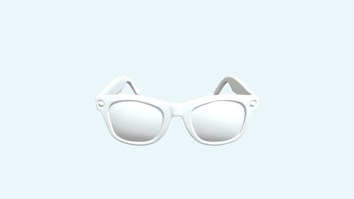 Retro Shades Render 3D Model