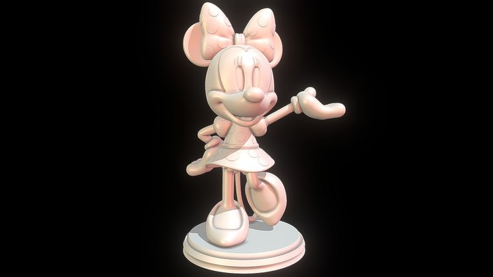 Minnie Mouse 3D print 3D Model