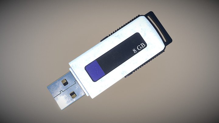 Flash drive 3D Model