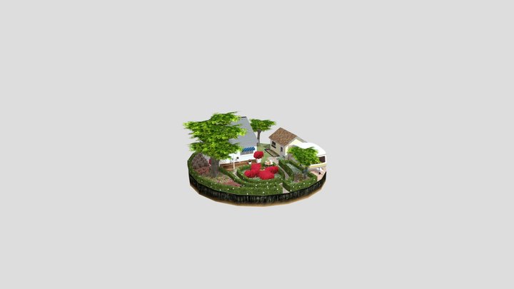Grandma house - Ruben Illegems - DAE - 3D1 3D Model