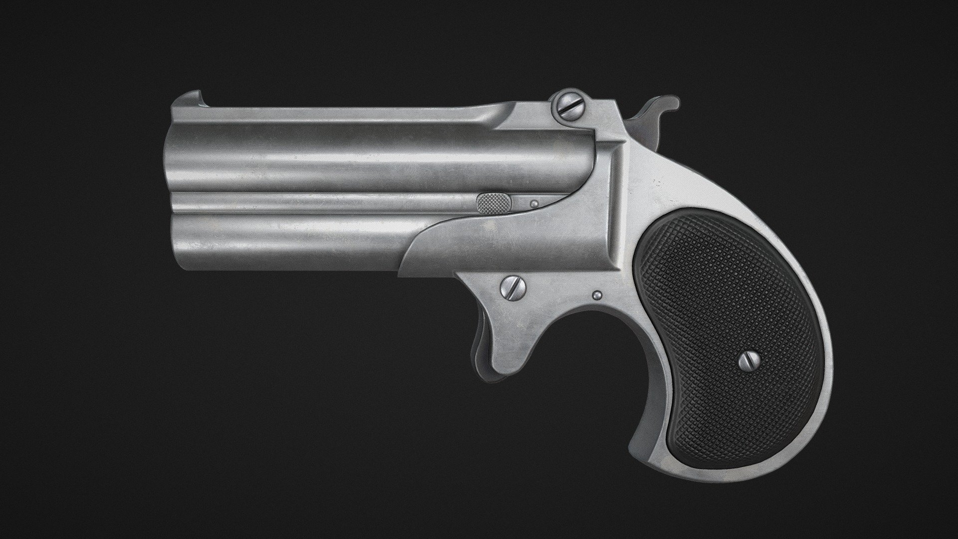 Derringer Pistol - Buy Royalty Free 3D model by MarcusG94 [ac0573e ...