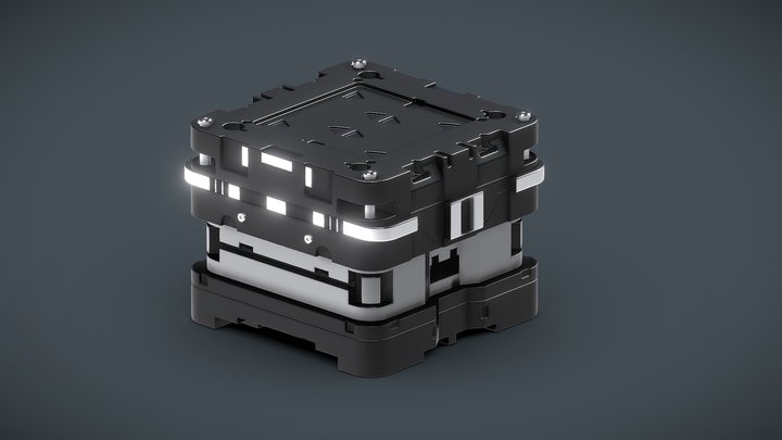 Gun box (free) – Kostenloses 3D-Modell STL