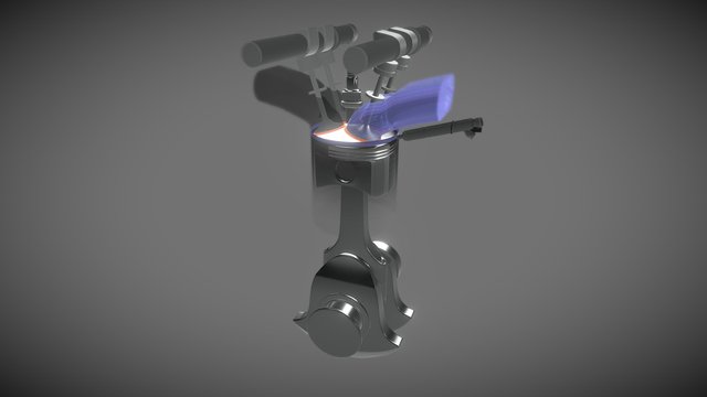 Piston Single 3D Model