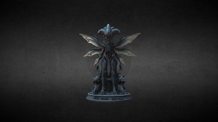 Alien Queen 3D Model