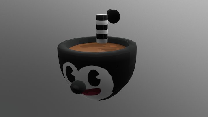 Cup Mickey 30´s 3D Model