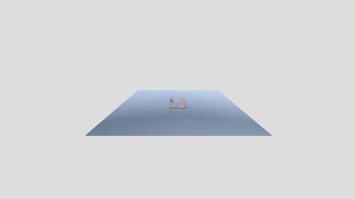 A Tmega 328p Arduino Uno In Blender 3D Model