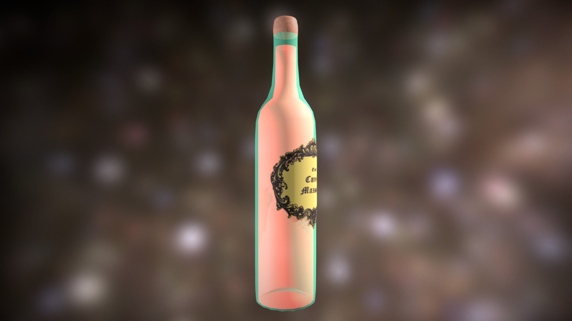 Bottiglia di rosé