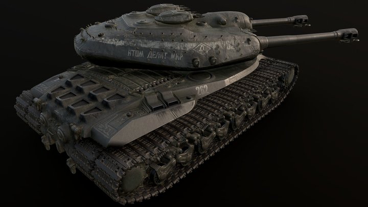 Apocalipse Tank "Atomic star" 21.11.21 3D Model