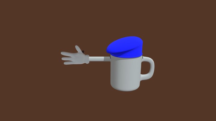 Coffee Cup_ Master 3D Model